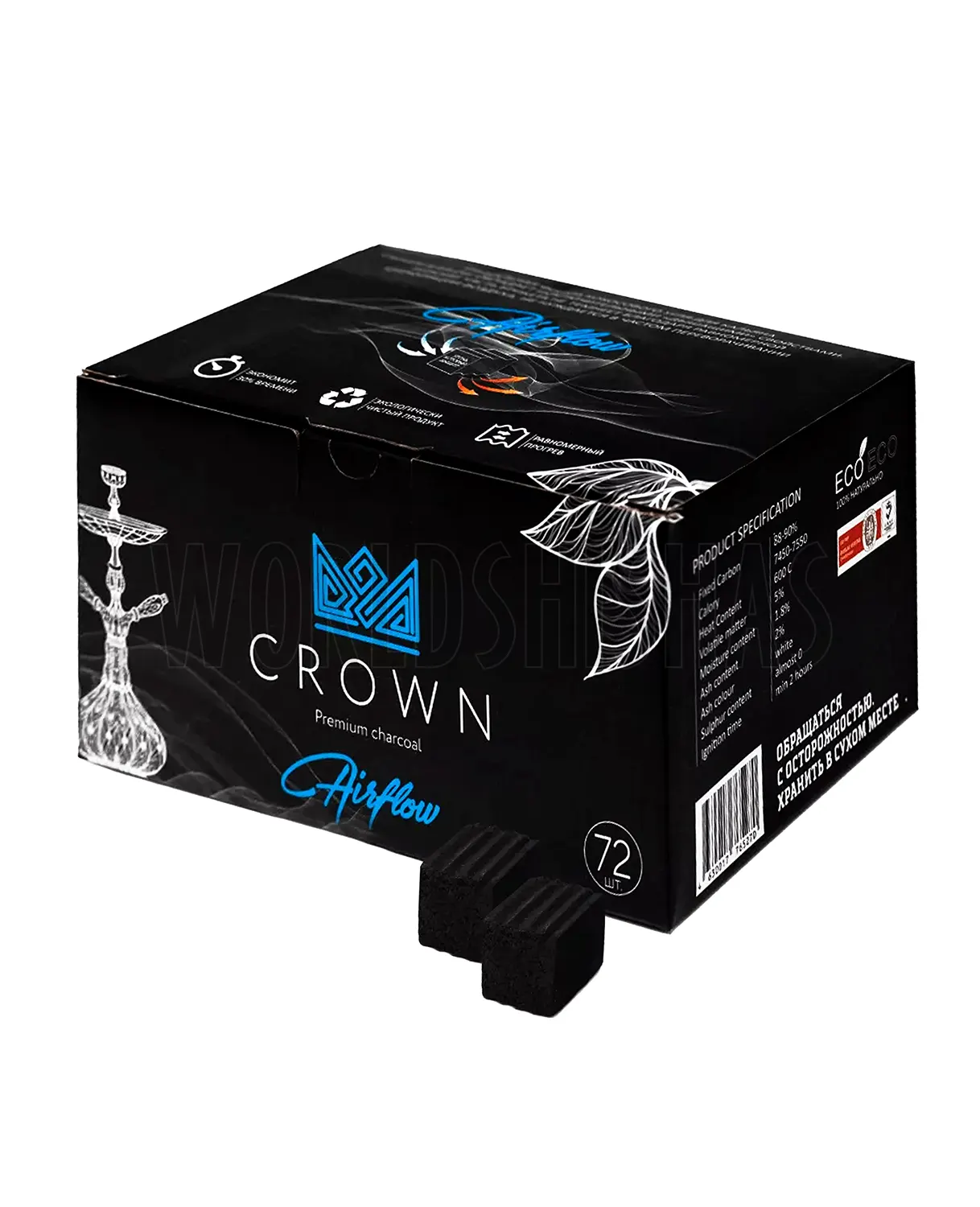 accesorio-carbon-natural-crown-hirflow-25mm-1kg copia