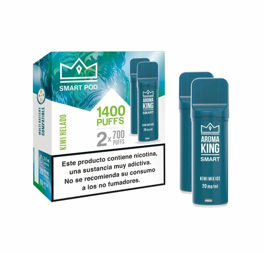 CÁPSULAS AROMA KING SMART KIWI MIX ICE