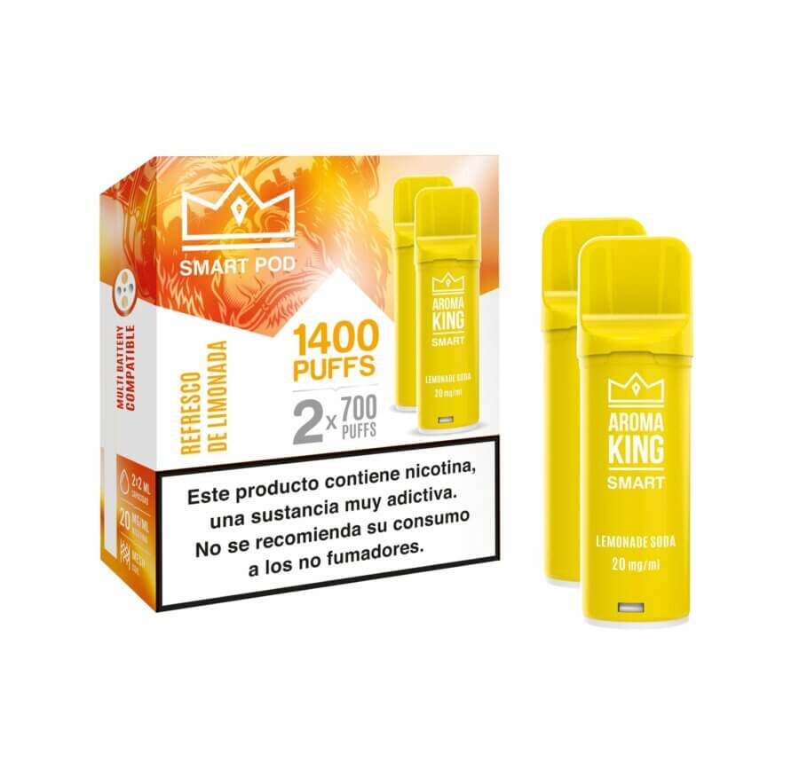 CÁPSULAS AROMA KING SMART PINK LEMONADE