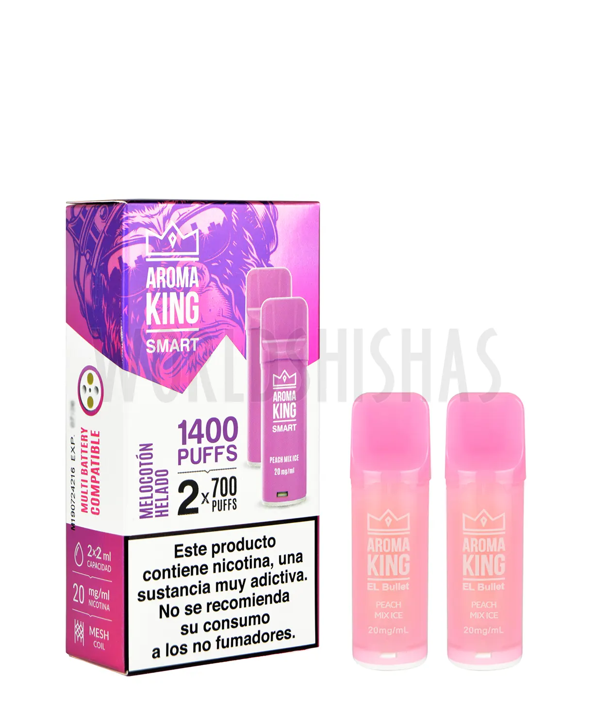 capsulas-pod-recargable-aroma-king-ak-smart-20mg-melocoton-helado-peach-mix-ice(1) copia