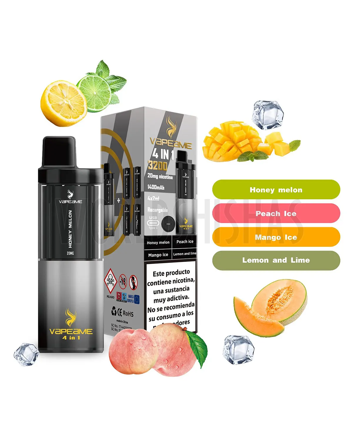 pod-recargable-4en1-20mg-nicotine-3200puffs-black copia