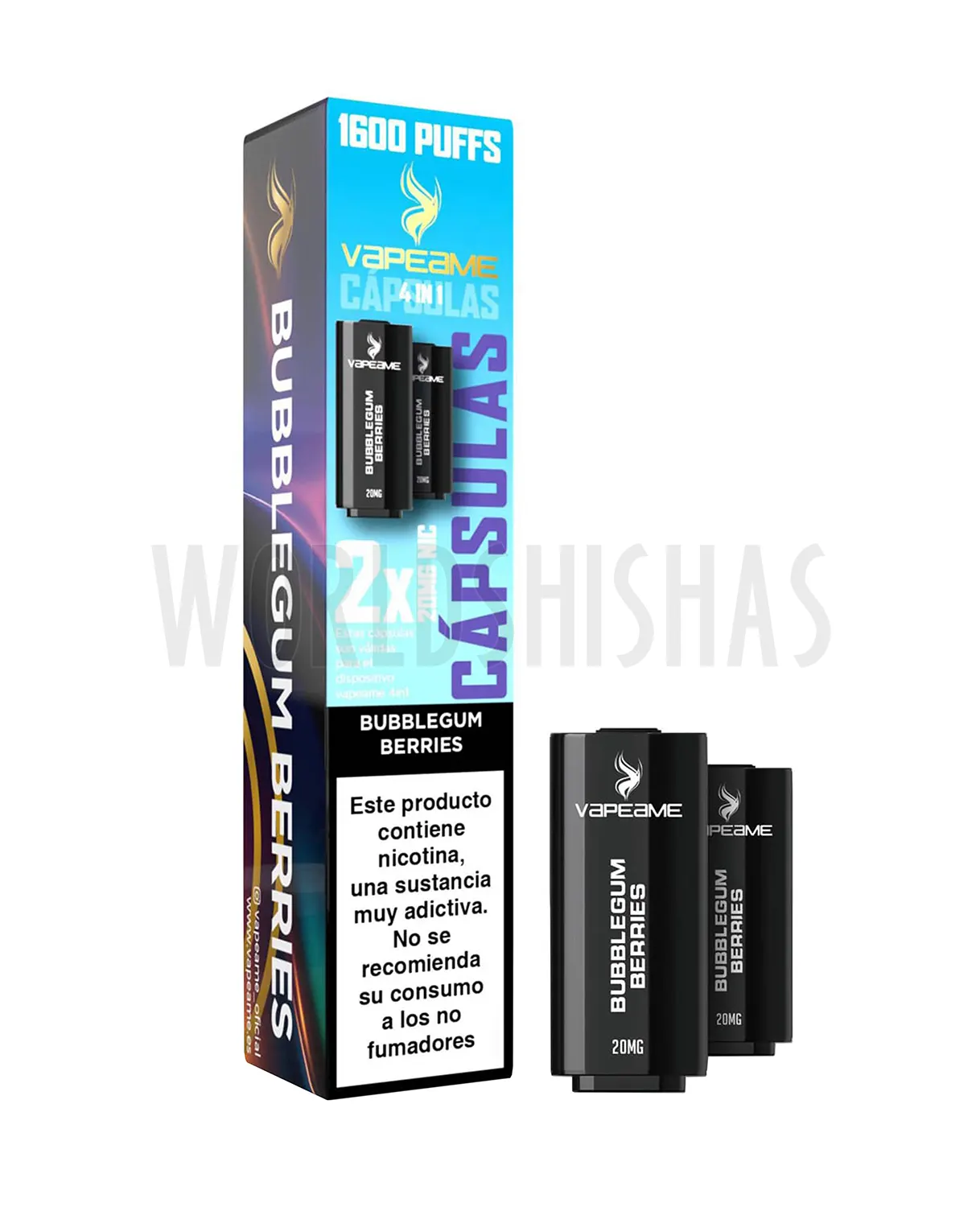capsulas-2u-pod-recargable-vapeame-4in1-bubblegum-berries copia
